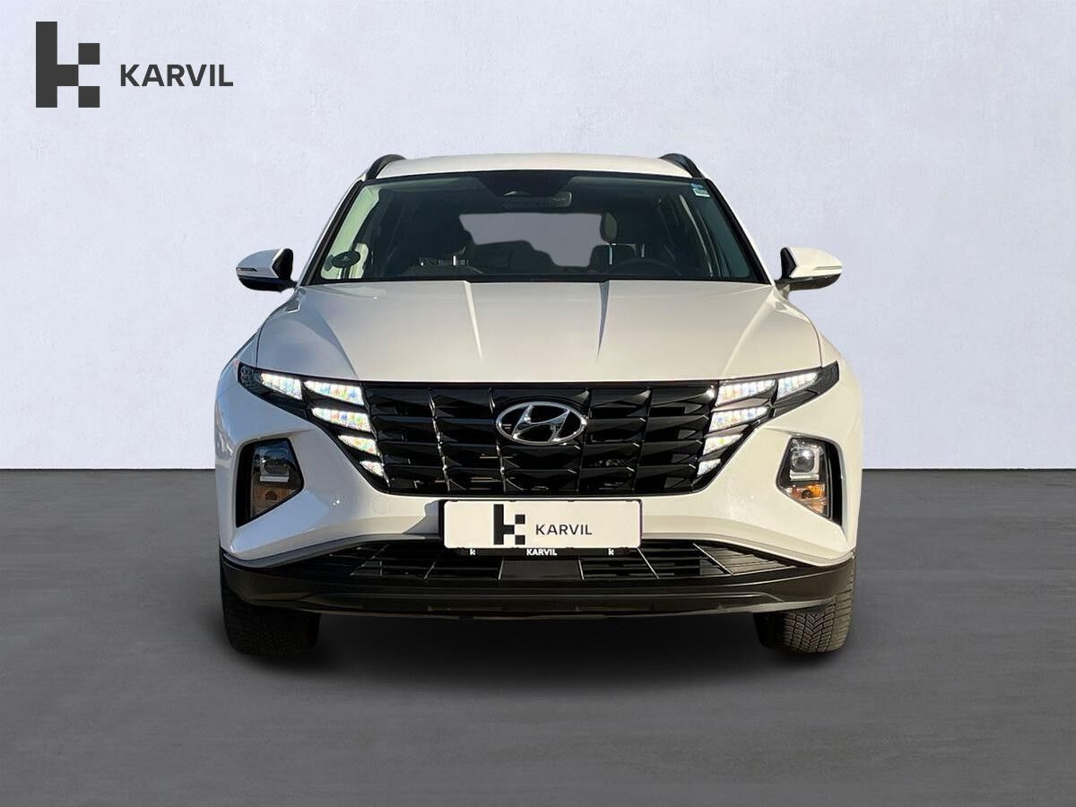 Hvid Hyundai Tucson fra 2023