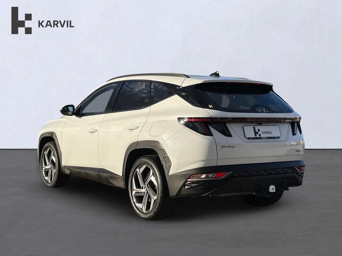 Hvid Hyundai Tucson fra 2023