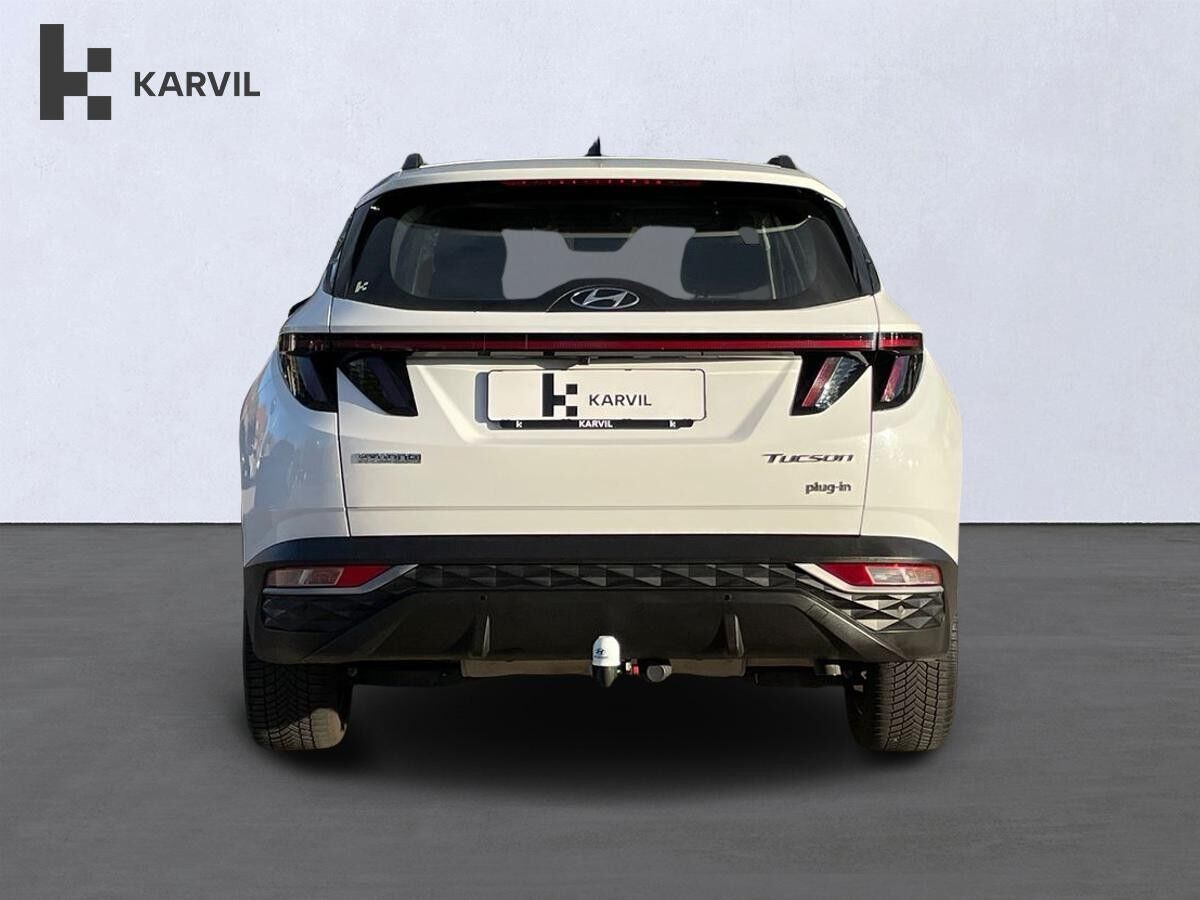 Hvid Hyundai Tucson fra 2023