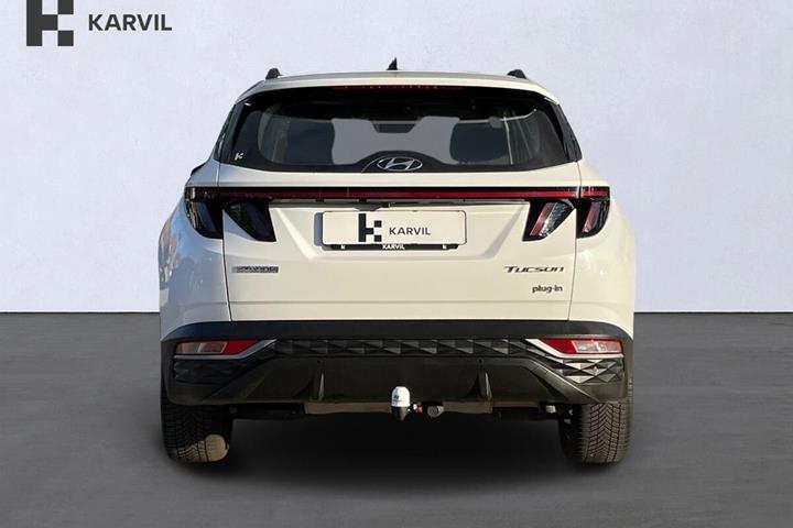 Hvid Hyundai Tucson fra 2023