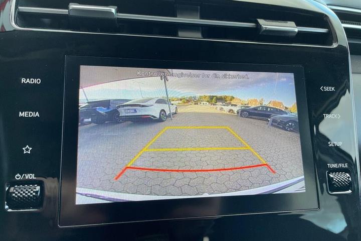 Hvid Hyundai Tucson fra 2023