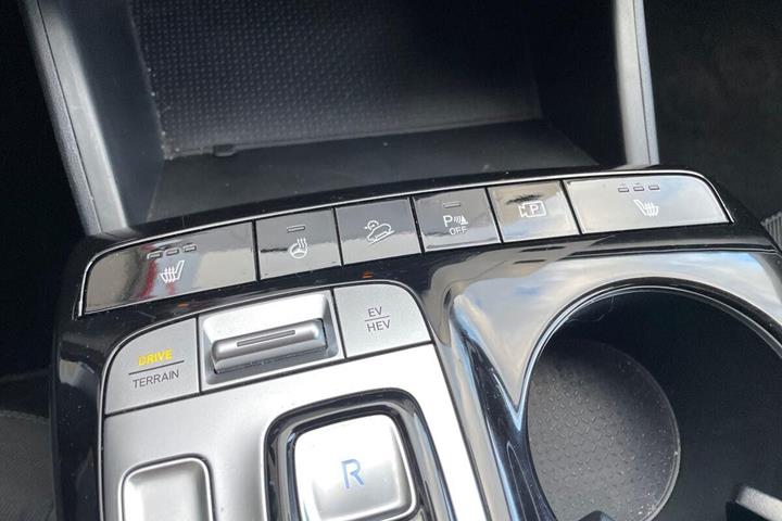 Hvid Hyundai Tucson fra 2023