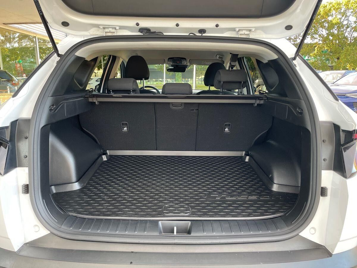 Hvid Hyundai Tucson fra 2023