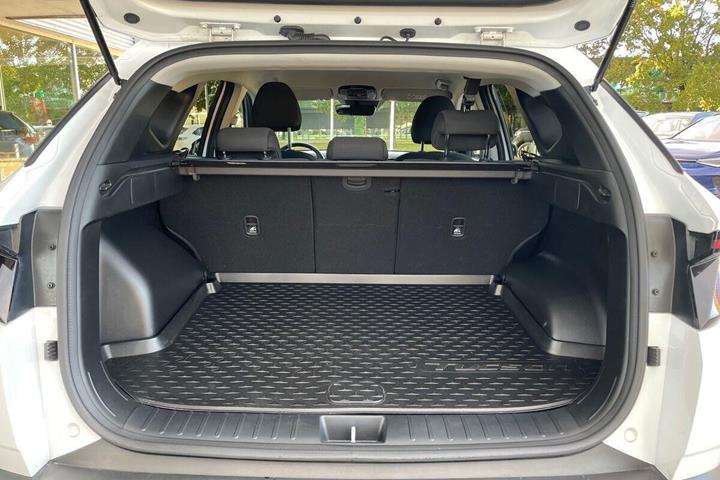 Hvid Hyundai Tucson fra 2023