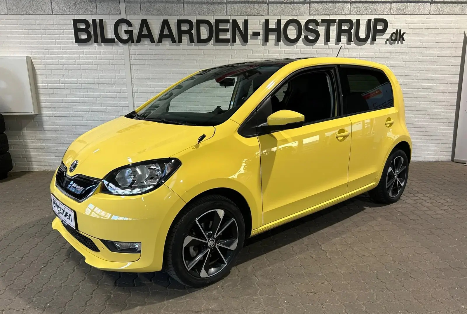 Gul Skoda Citigo-e fra 2020