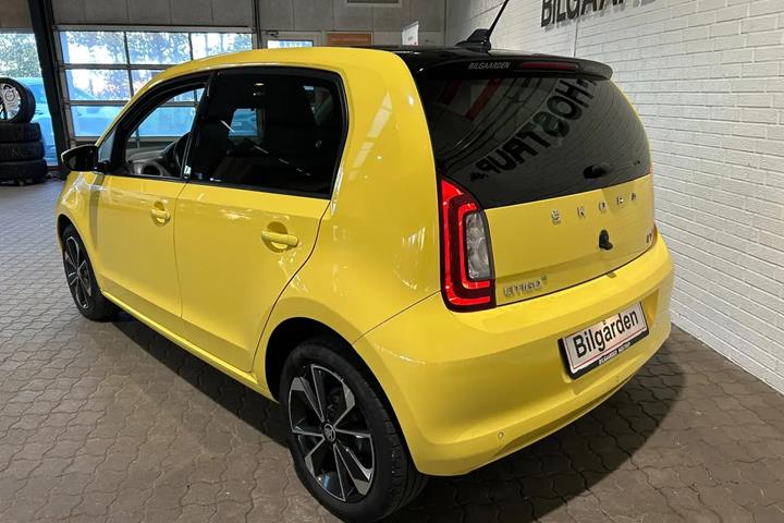 Gul Skoda Citigo-e fra 2020