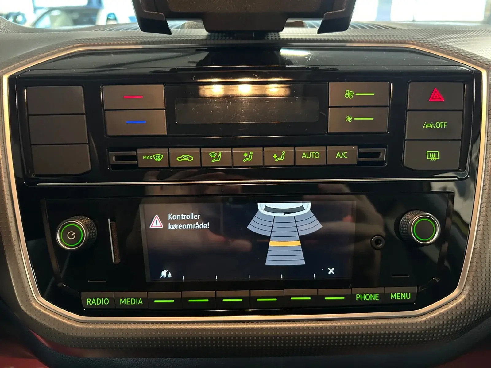 Gul Skoda Citigo-e fra 2020