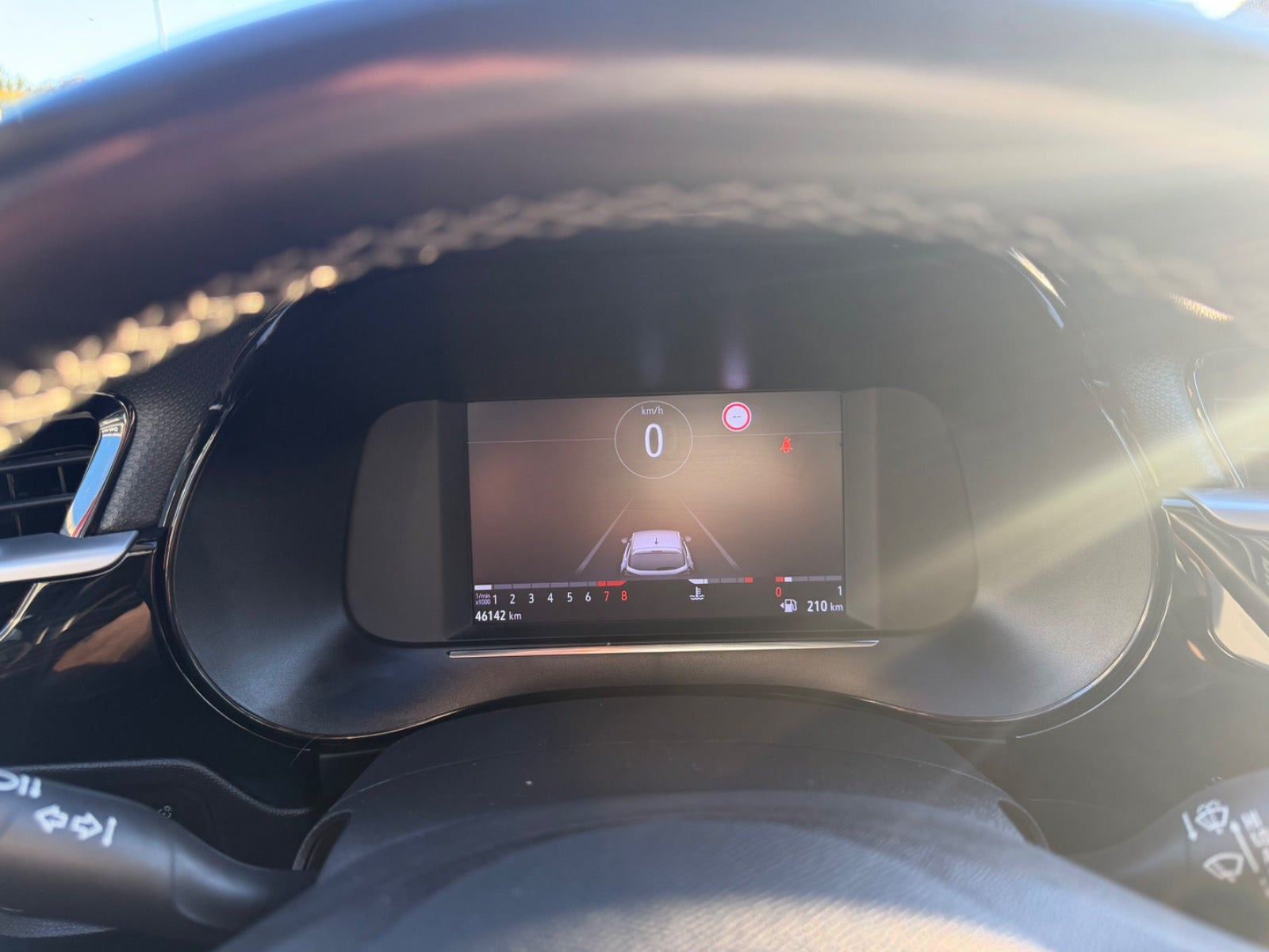 Sort Opel Corsa fra 2022