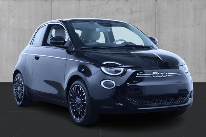 Sort Fiat 500e fra 2023