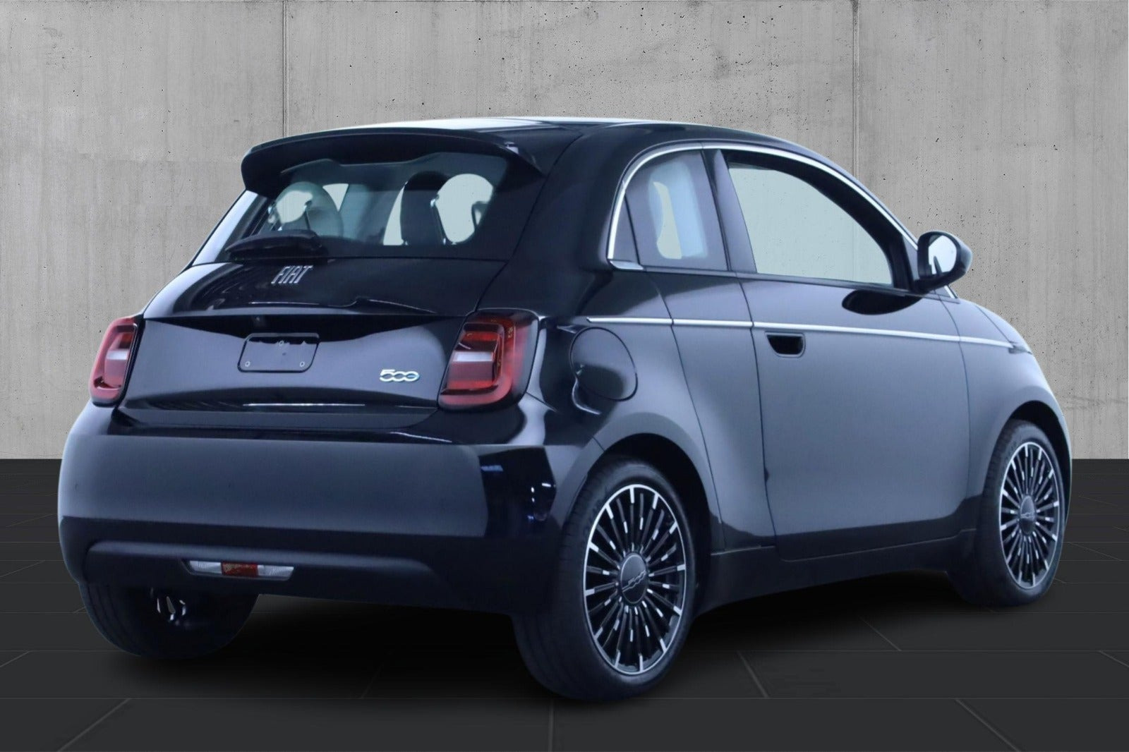 Sort Fiat 500e fra 2023