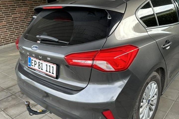 Grå Ford Focus fra 2020