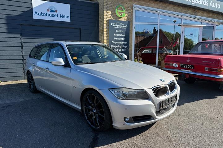 Sølv BMW 320d fra 2010