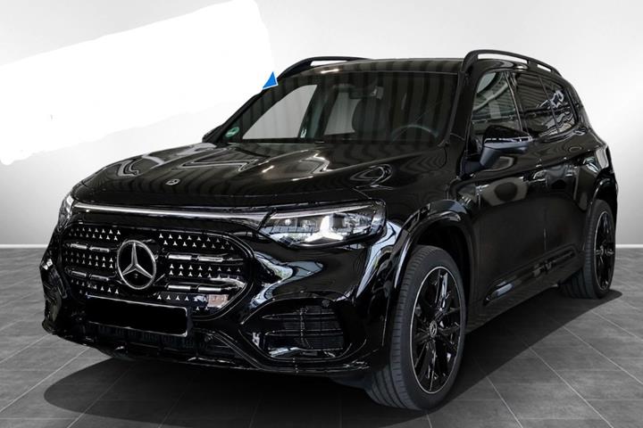 Sort Mercedes GLB250+ fra 2026