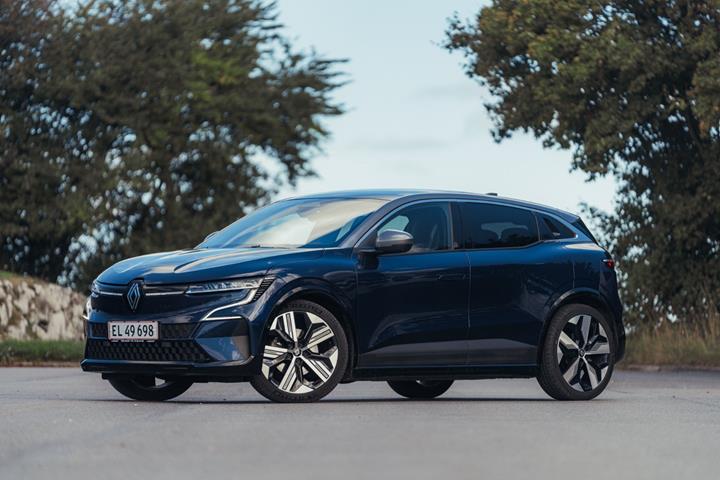 Sort Renault Megane E-Tech fra 2024