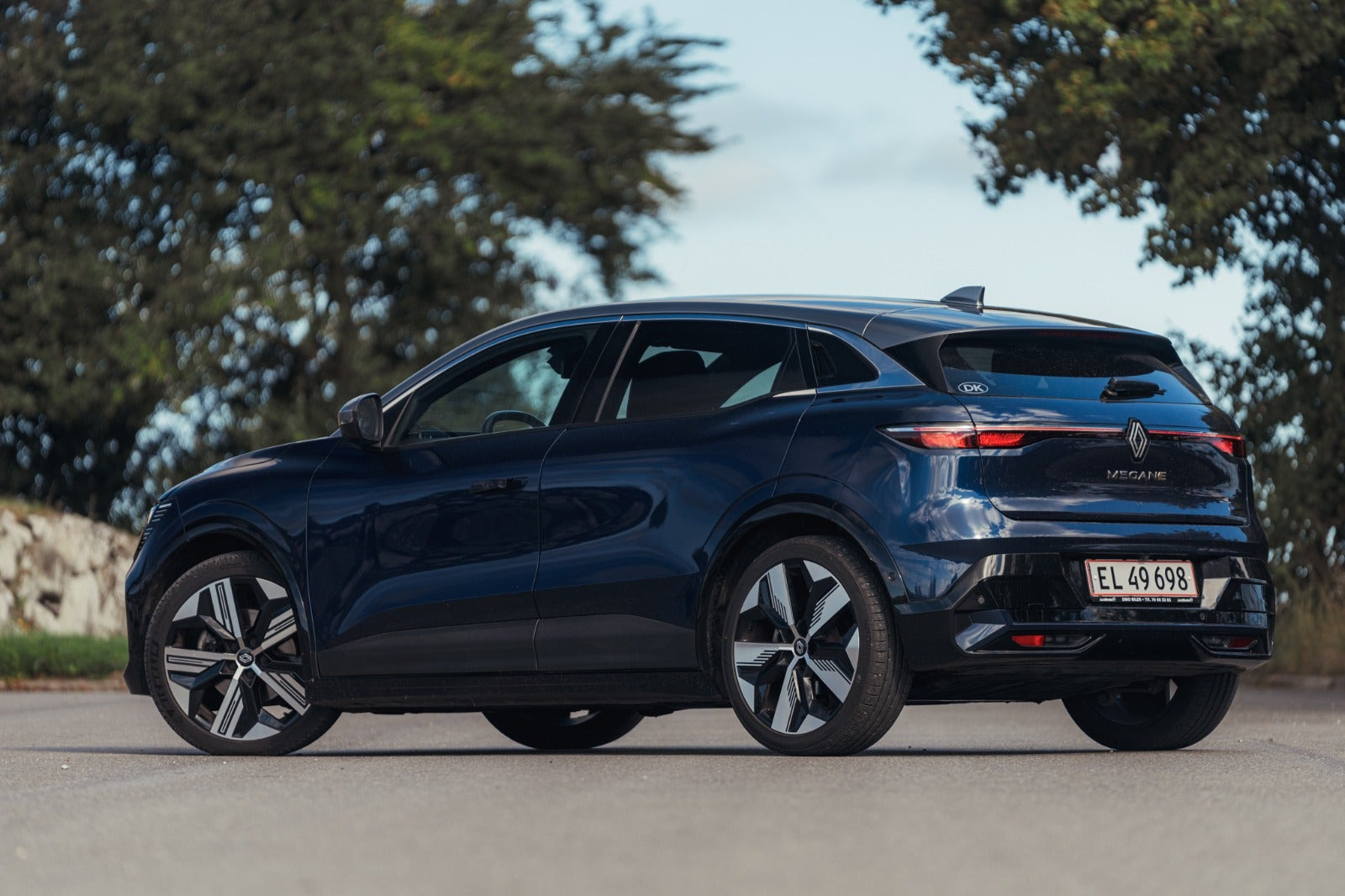 Sort Renault Megane E-Tech fra 2024
