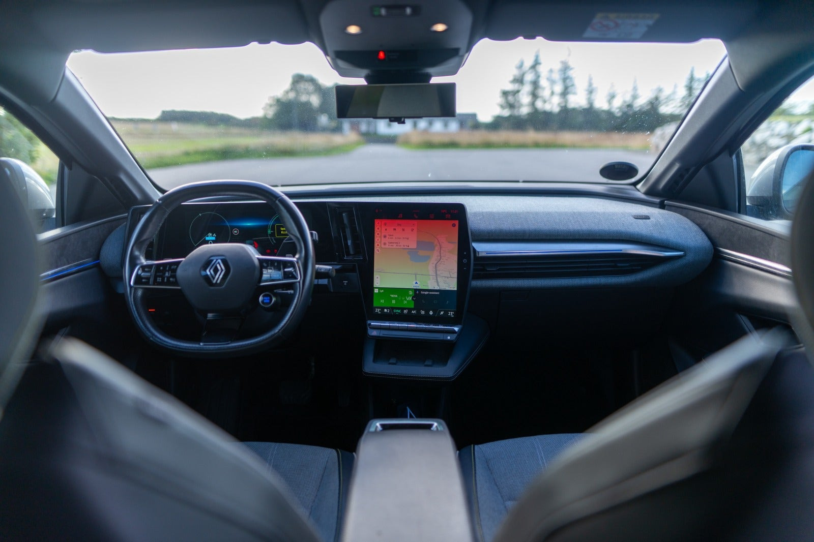 Sort Renault Megane E-Tech fra 2024