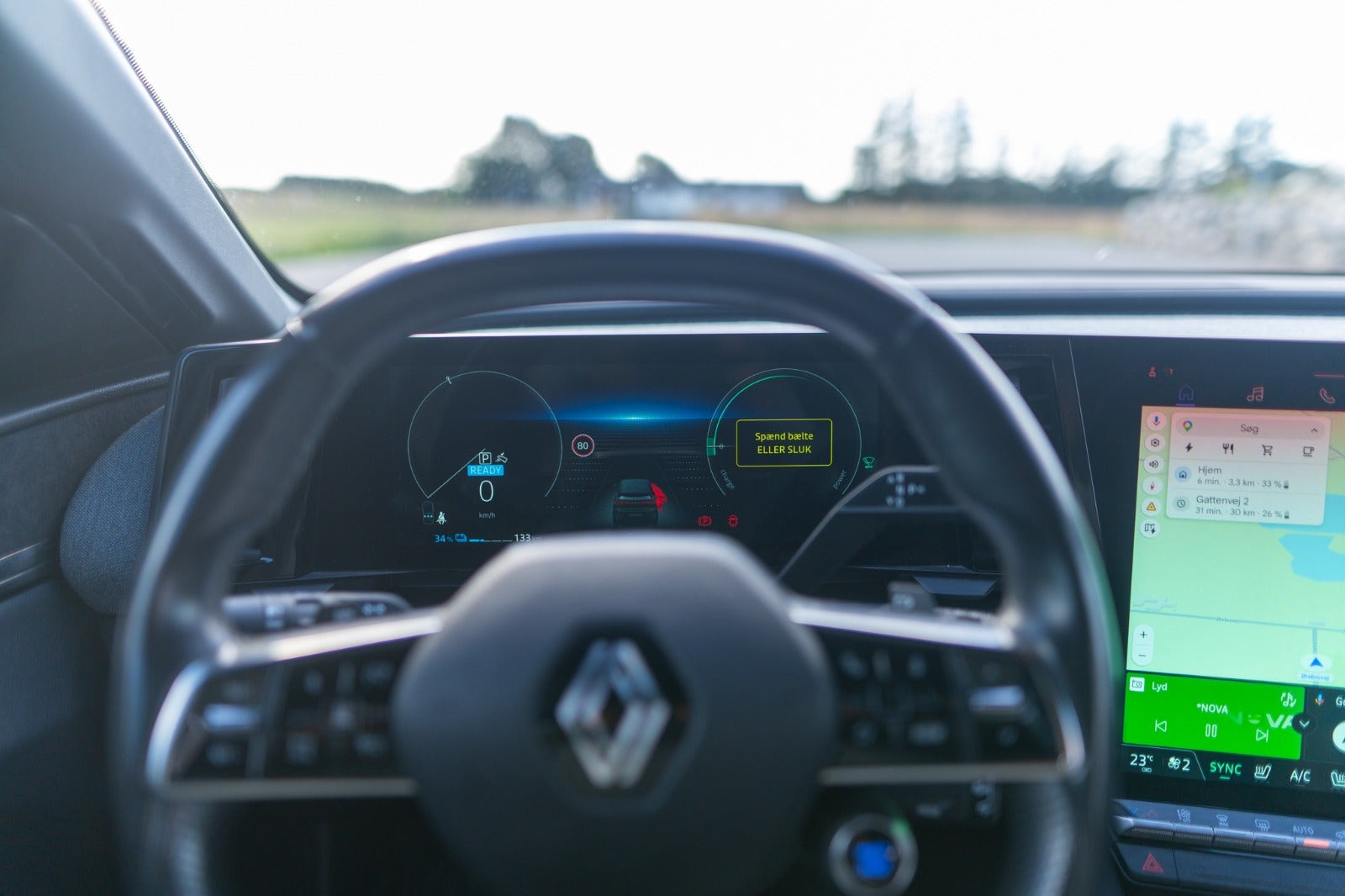 Sort Renault Megane E-Tech fra 2024
