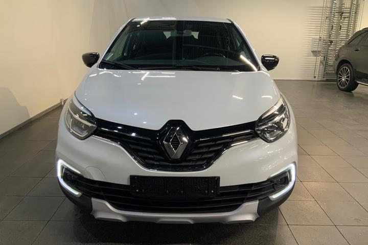 Hvid Renault Captur fra 2017