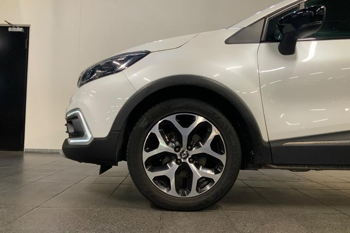 Hvid Renault Captur fra 2017