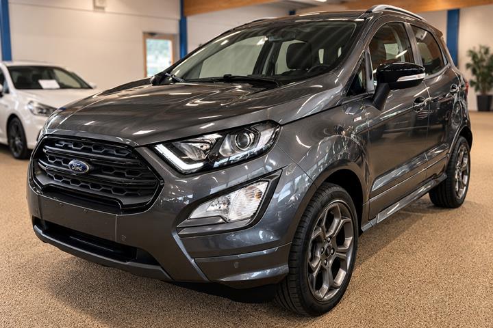 Grå Ford EcoSport fra 2018