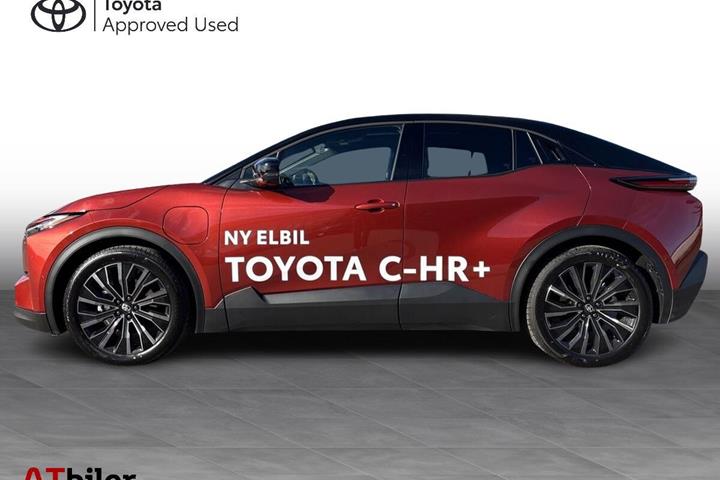 Blå Toyota C-HR+ fra 2026