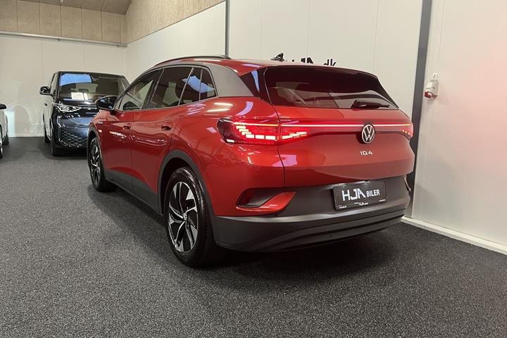 Rød VW ID.4 fra 2023