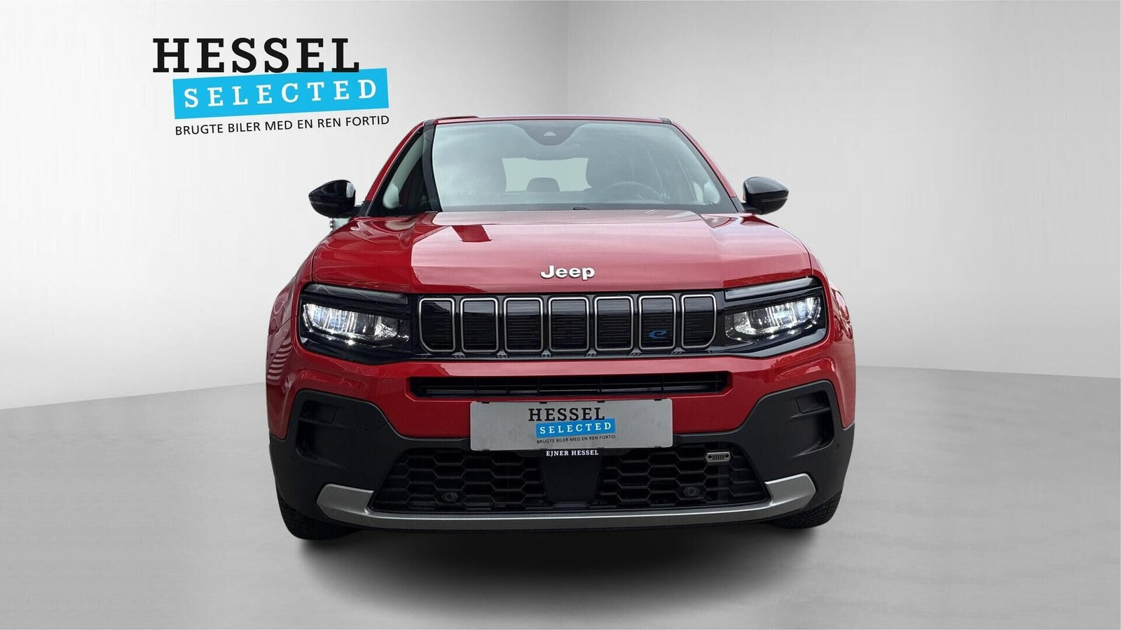 Rød Jeep Avenger fra 2023