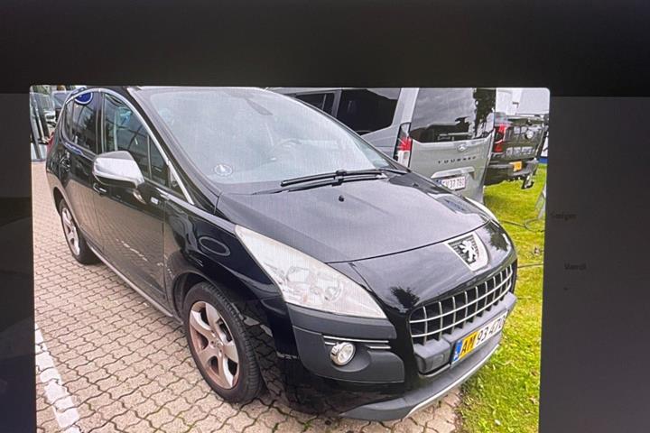 Sort Peugeot 3008 fra 2012