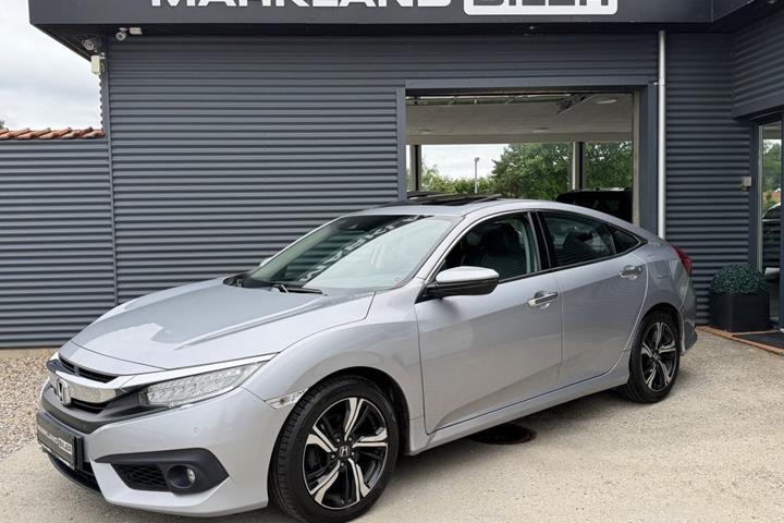 Sølv Honda Civic fra 2020
