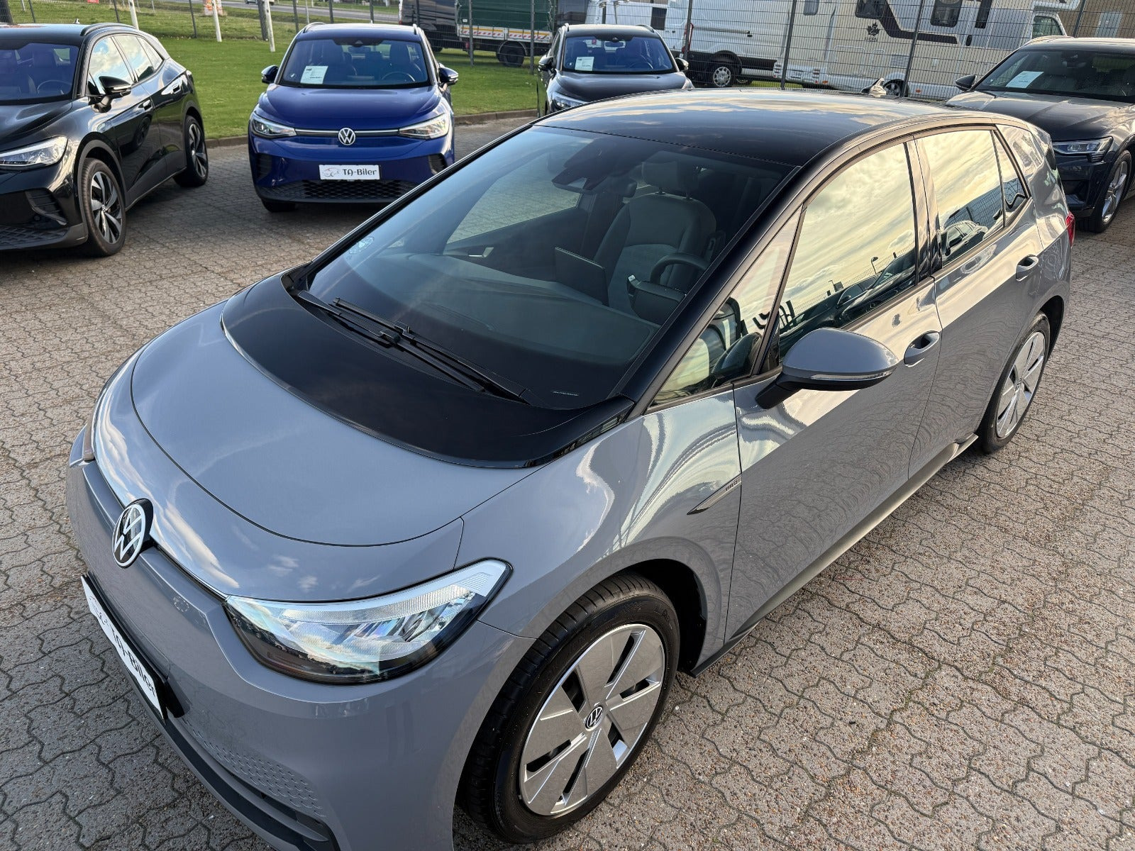 Grå VW ID.3 fra 2023