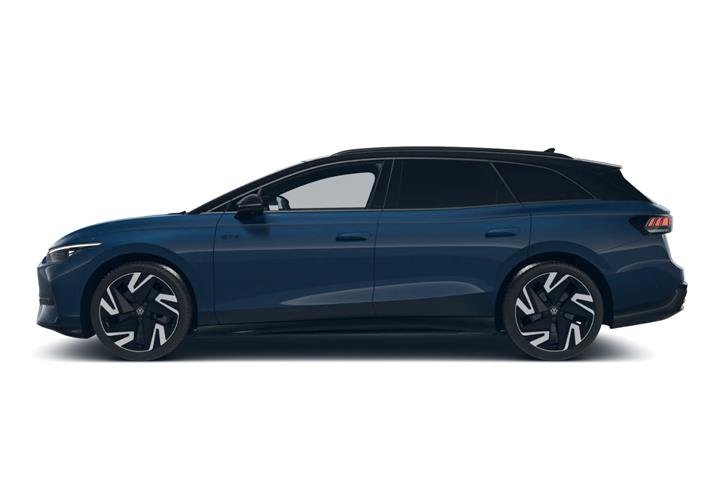 Blå VW ID.7 fra 2026