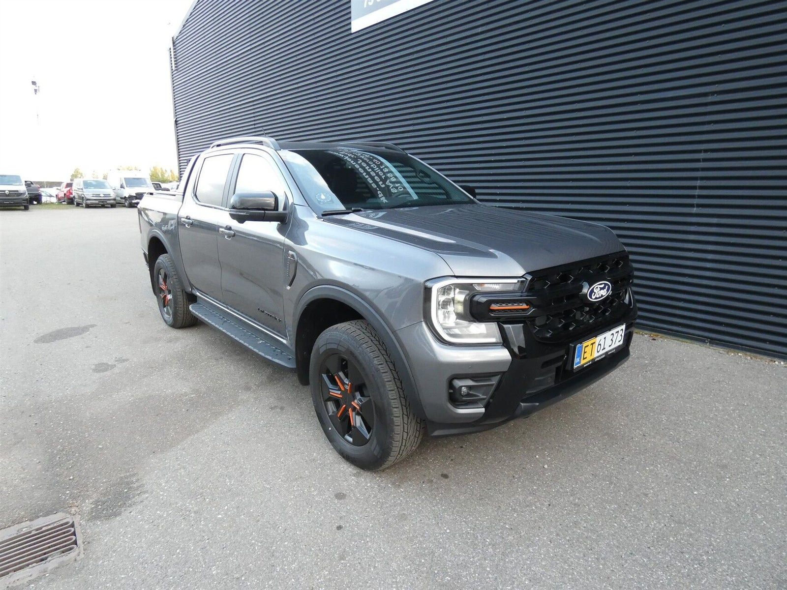 Grå Ford Ranger fra 2026