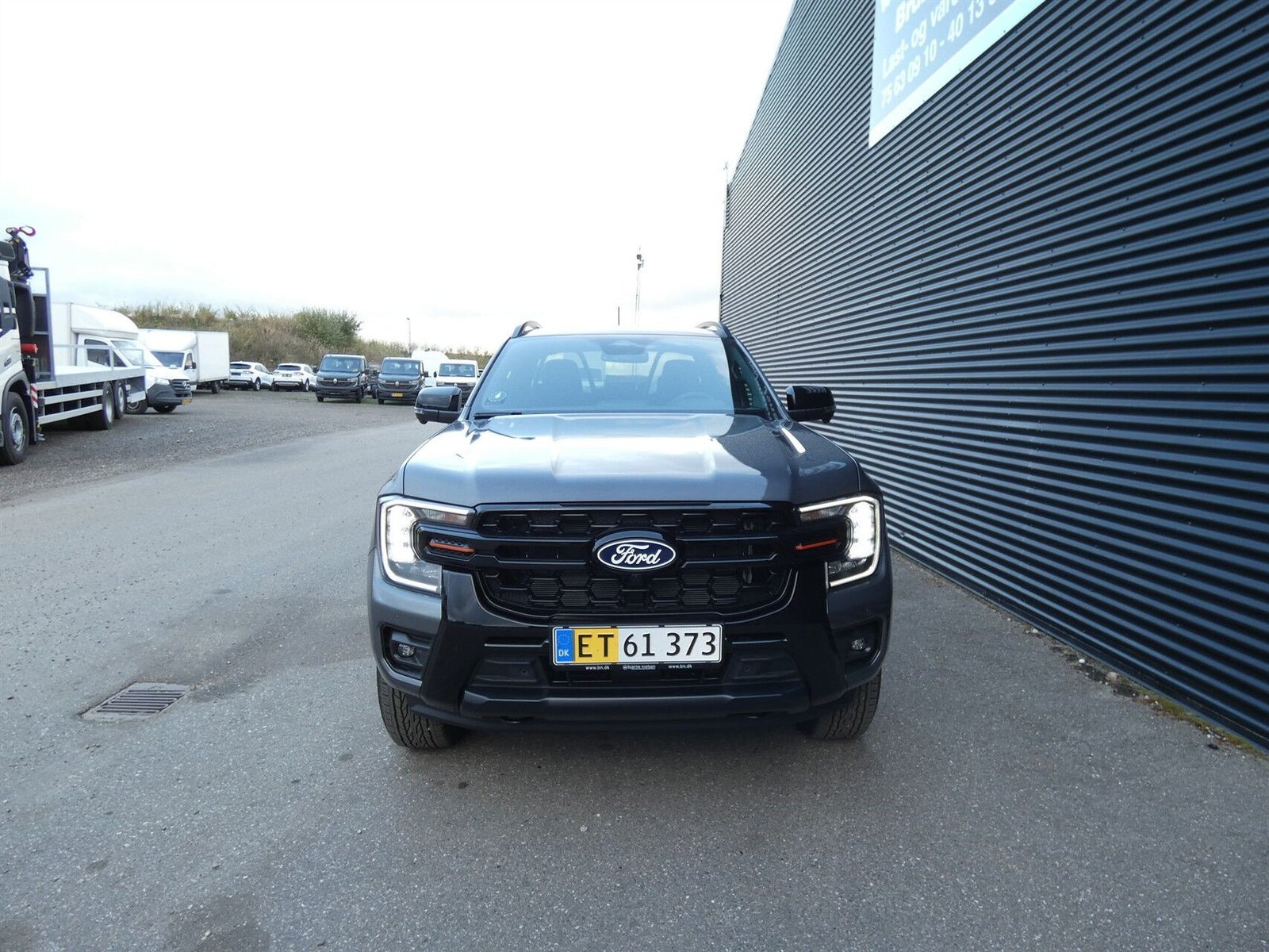 Grå Ford Ranger fra 2026
