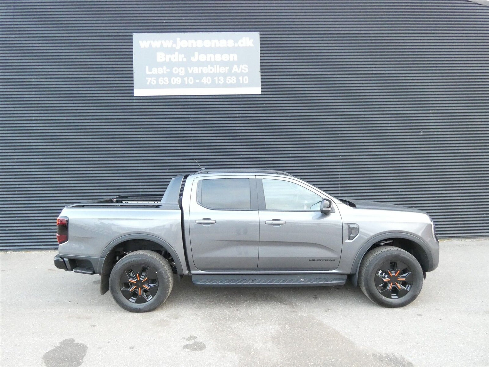 Grå Ford Ranger fra 2026