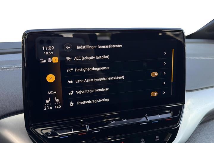 Hvid VW ID.4 fra 2023