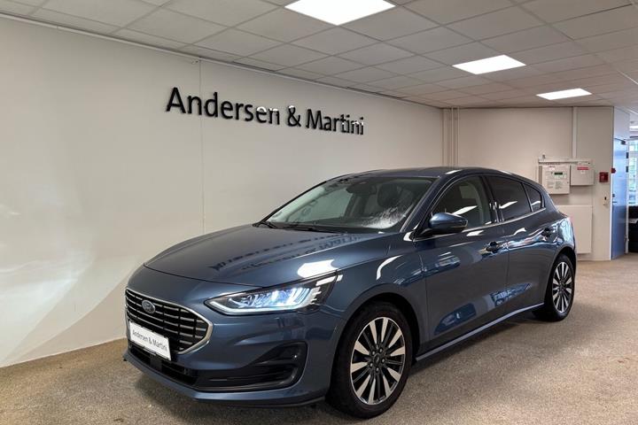 Blå Ford Focus fra 2022