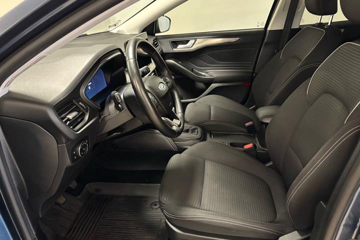 Blå Ford Focus fra 2022