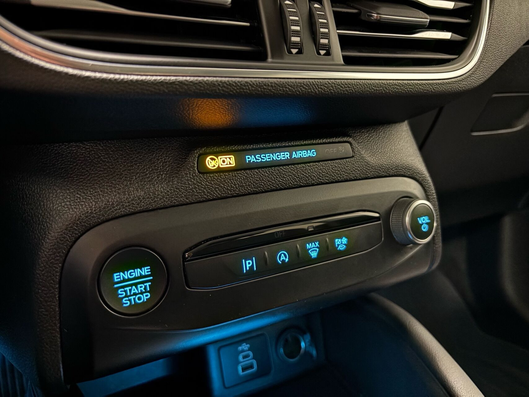 Blå Ford Focus fra 2022