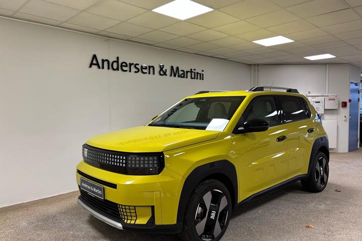 Gul Fiat Grande Panda fra 2025