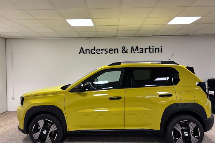 Gul Fiat Grande Panda fra 2025