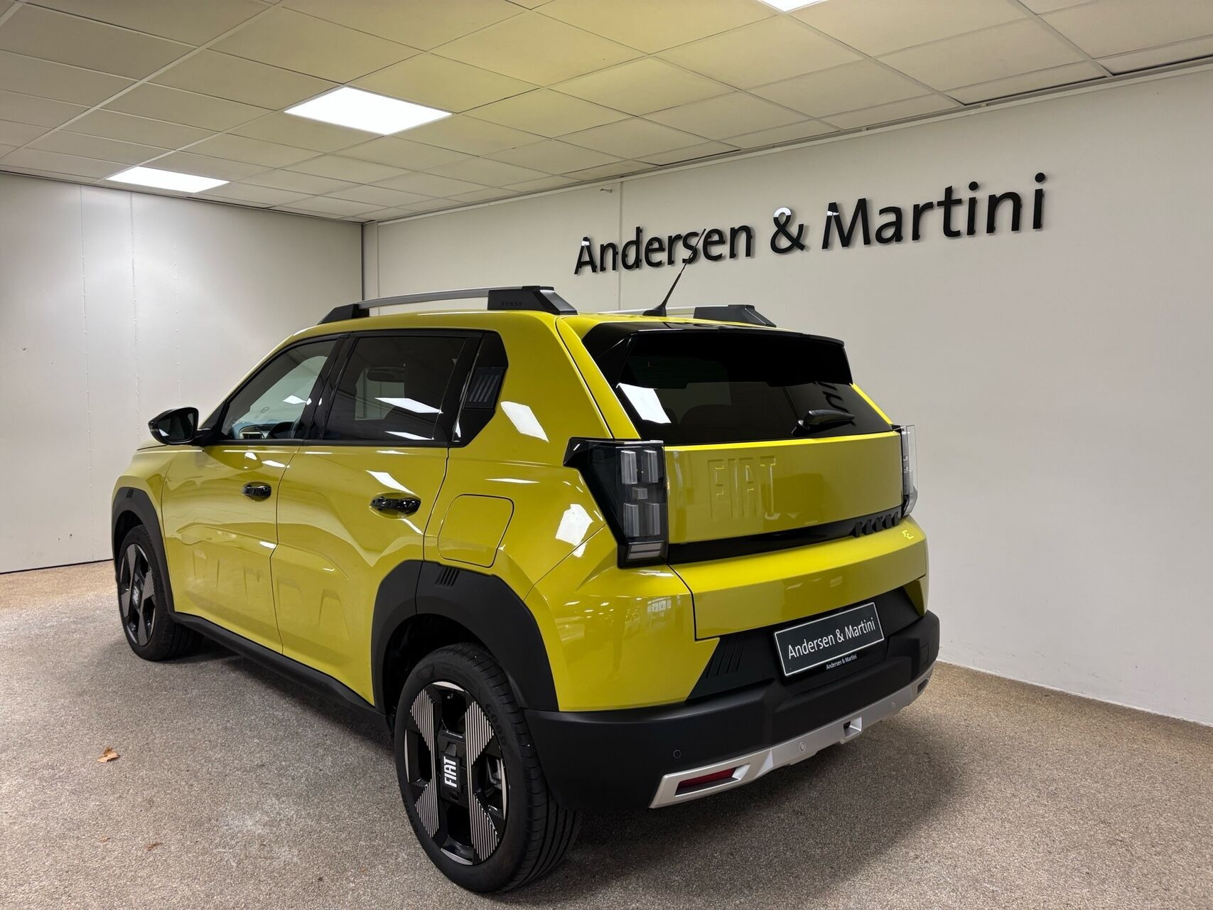 Gul Fiat Grande Panda fra 2025