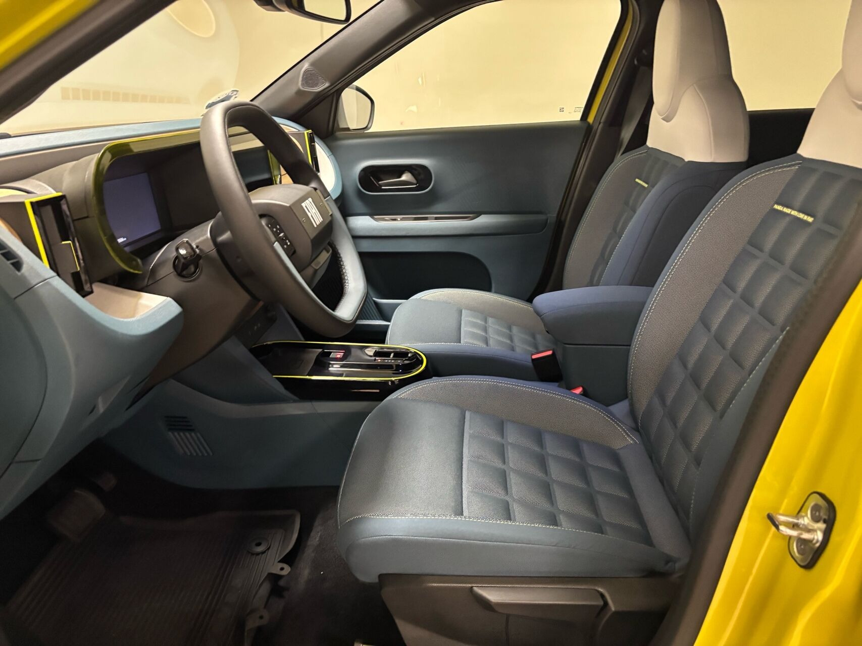 Gul Fiat Grande Panda fra 2025