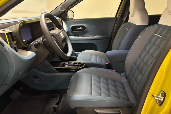 Gul Fiat Grande Panda fra 2025