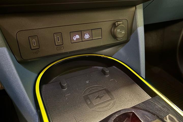 Gul Fiat Grande Panda fra 2025
