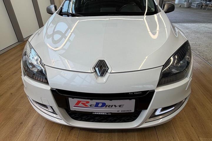 Hvid Renault Mégane fra 2012