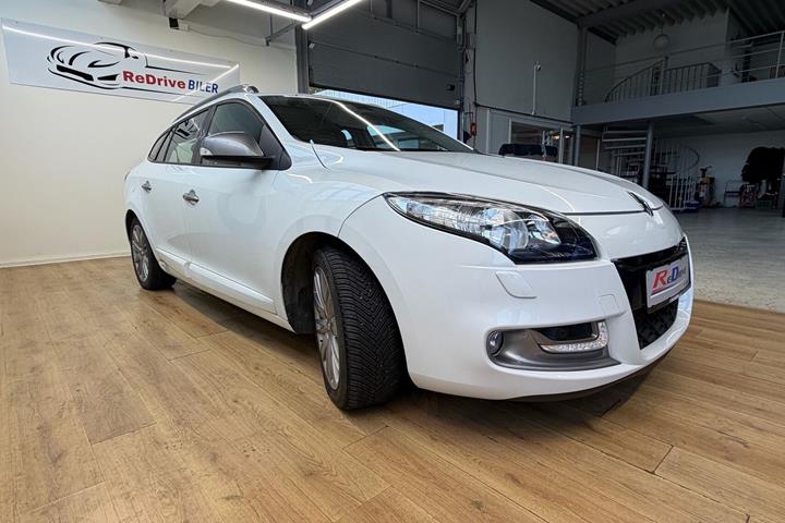 Hvid Renault Mégane fra 2012