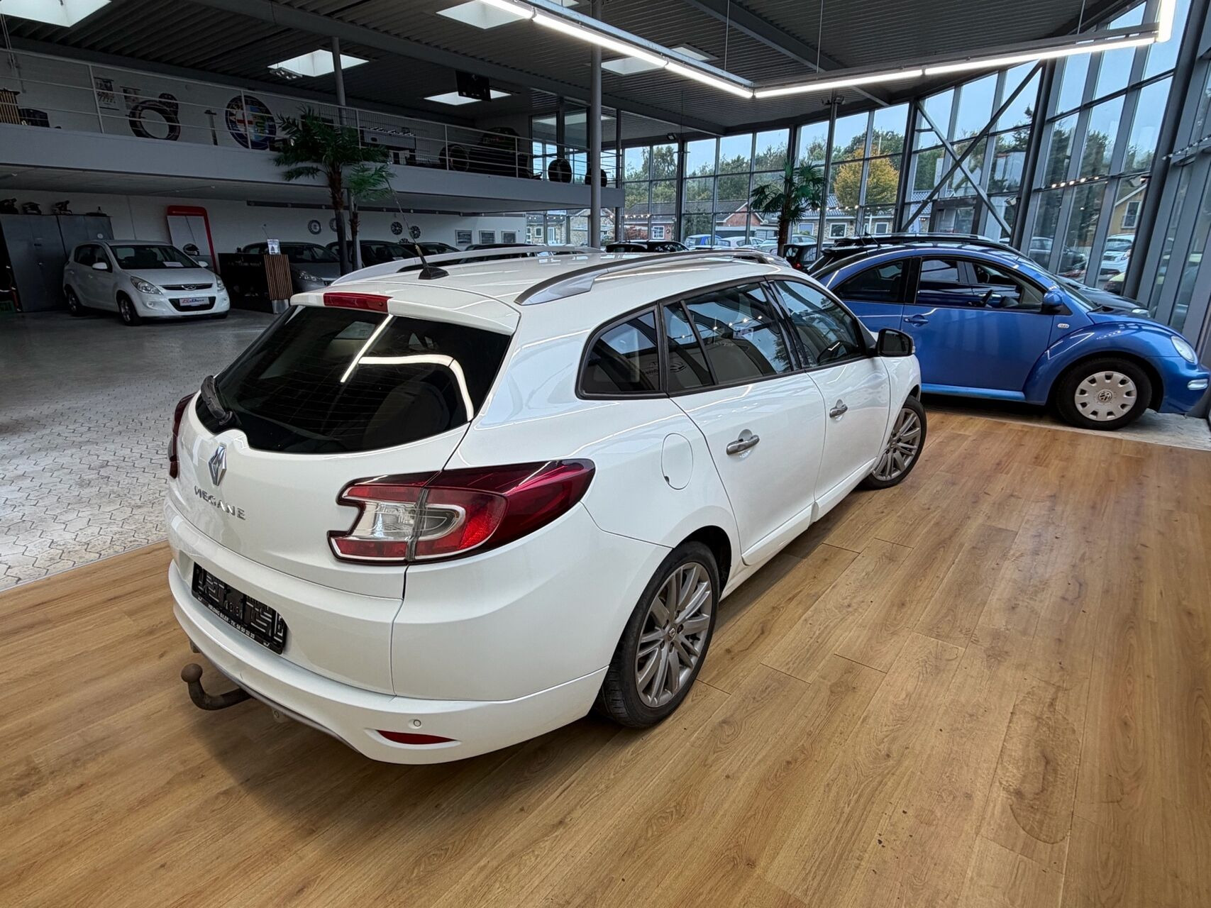 Hvid Renault Mégane fra 2012