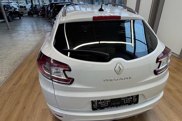 Hvid Renault Mégane fra 2012