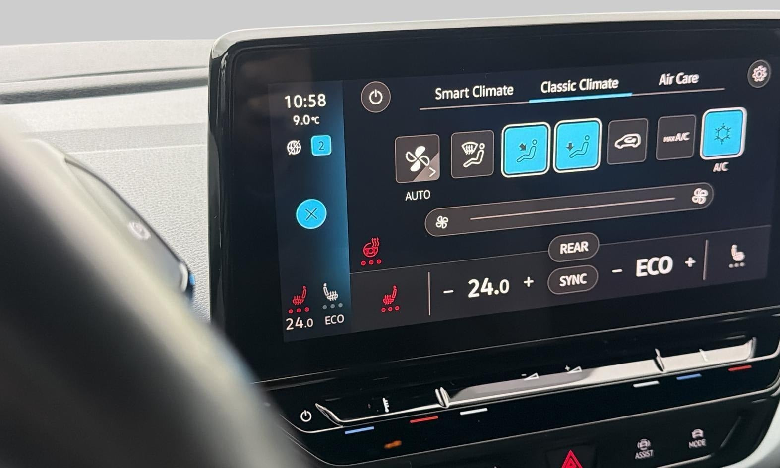 Grå VW ID.4 fra 2022