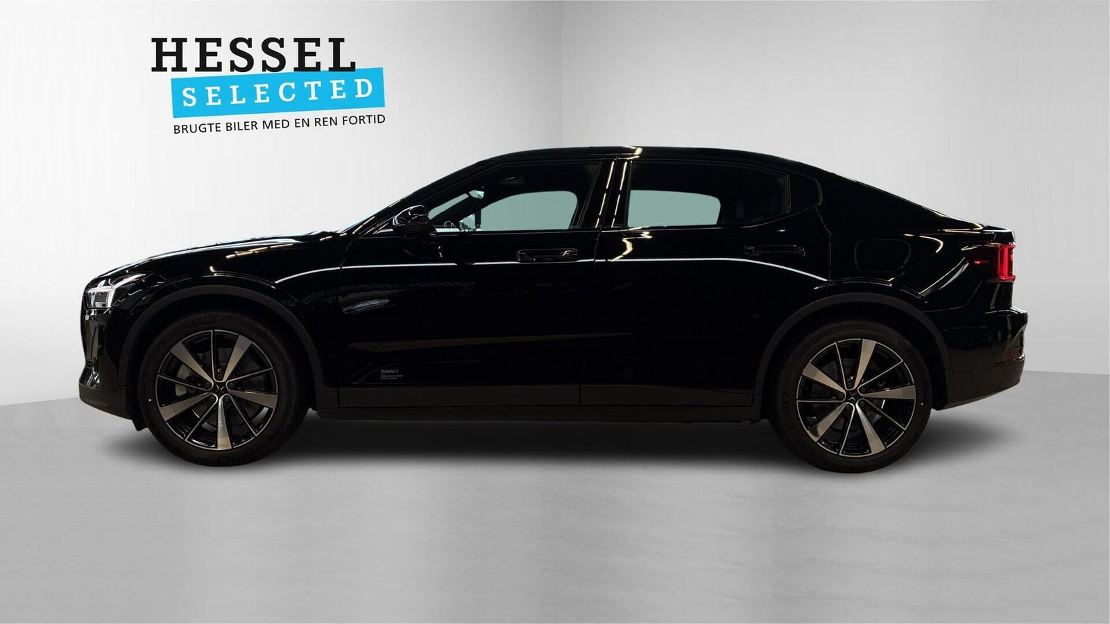 Sort Polestar 2 fra 2022